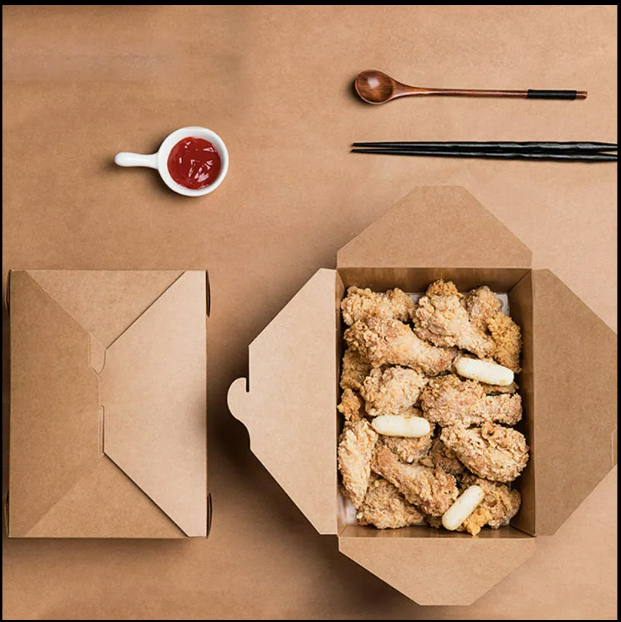 Eco-friendly food pack - craft paper food pack